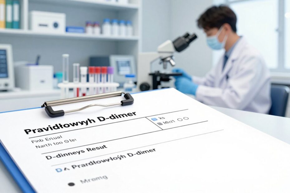 Prawidłowy D-dimer