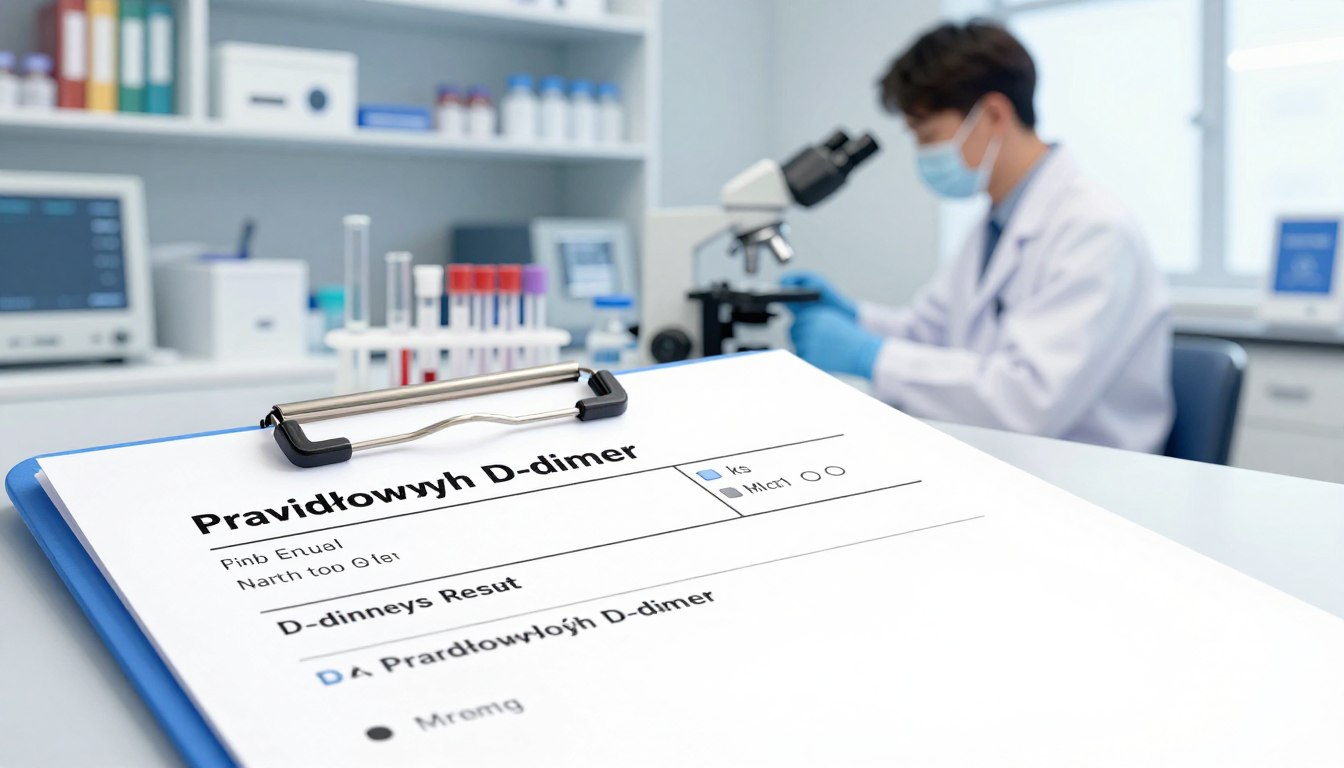 Prawidłowy D-dimer